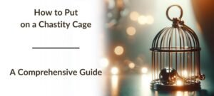 soft image with a cage on a table and the title of the post