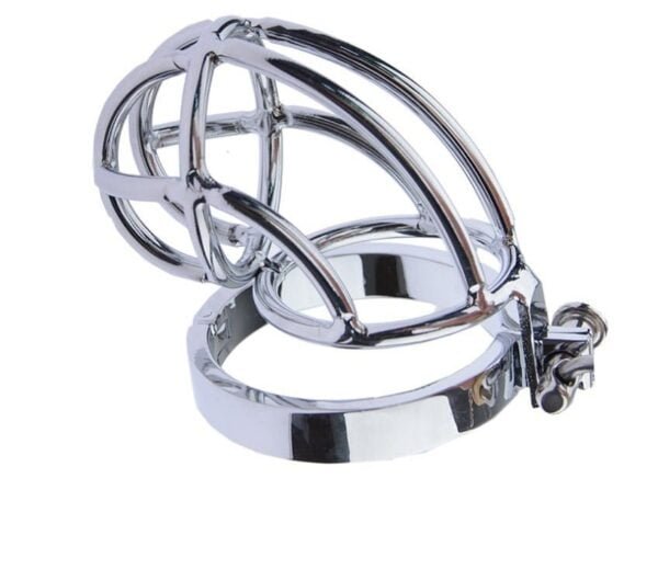 Jaula de Castidad Masculina SentinelLock - Restricción Discreta de Acero Inoxidable - Image 3
