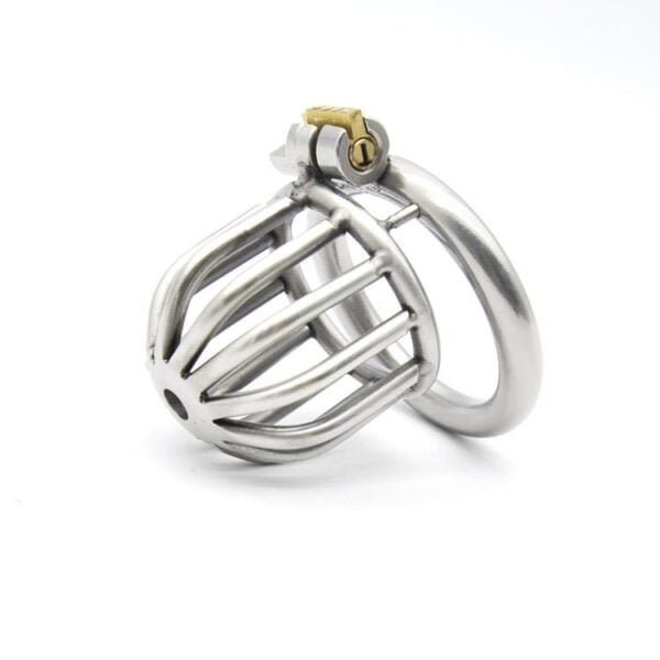 Jaula de Castidad Masculina SteelBird - Mini Castidad de Acero Inoxidable