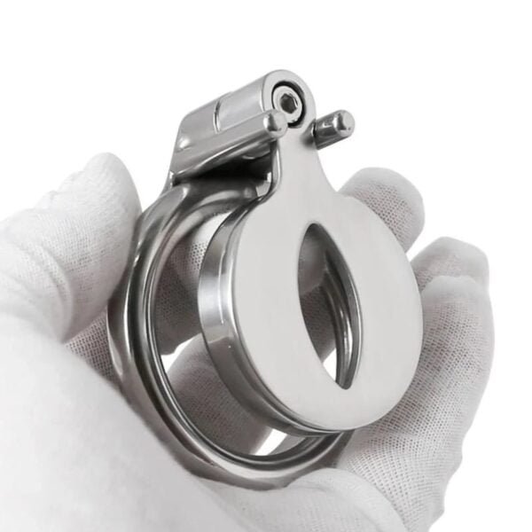 Jaula de castidad masculina de acero inoxidable BirdLock - Dispositivo de abstinencia de primera calidad - Image 3