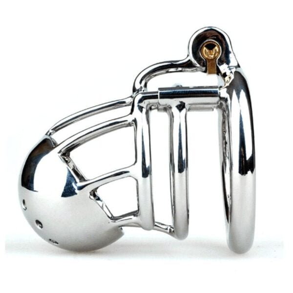 Jaula de Castidad Masculina ElysiumLock - Acero Inoxidable Intimate Restraint - Image 2