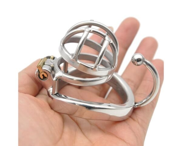 Jaula de Castidad Masculina SteelLock Sensation - Experiencia de Castidad Intensa - Image 2