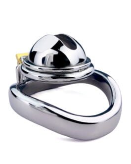 Male Chastity Cage curev ring