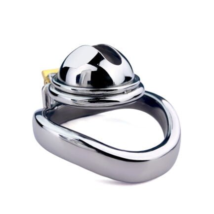 Male Chastity Cage curev ring