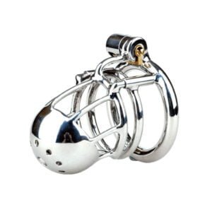 Male Chastity Cage ElysiumLock 3/4 view