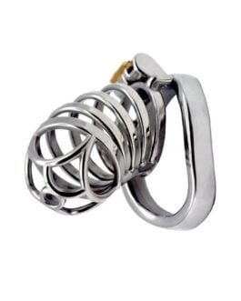 Male Chastity Cage SilverGuard