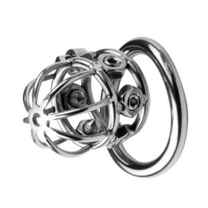 Male Chastity Cage SpikeGuard side view